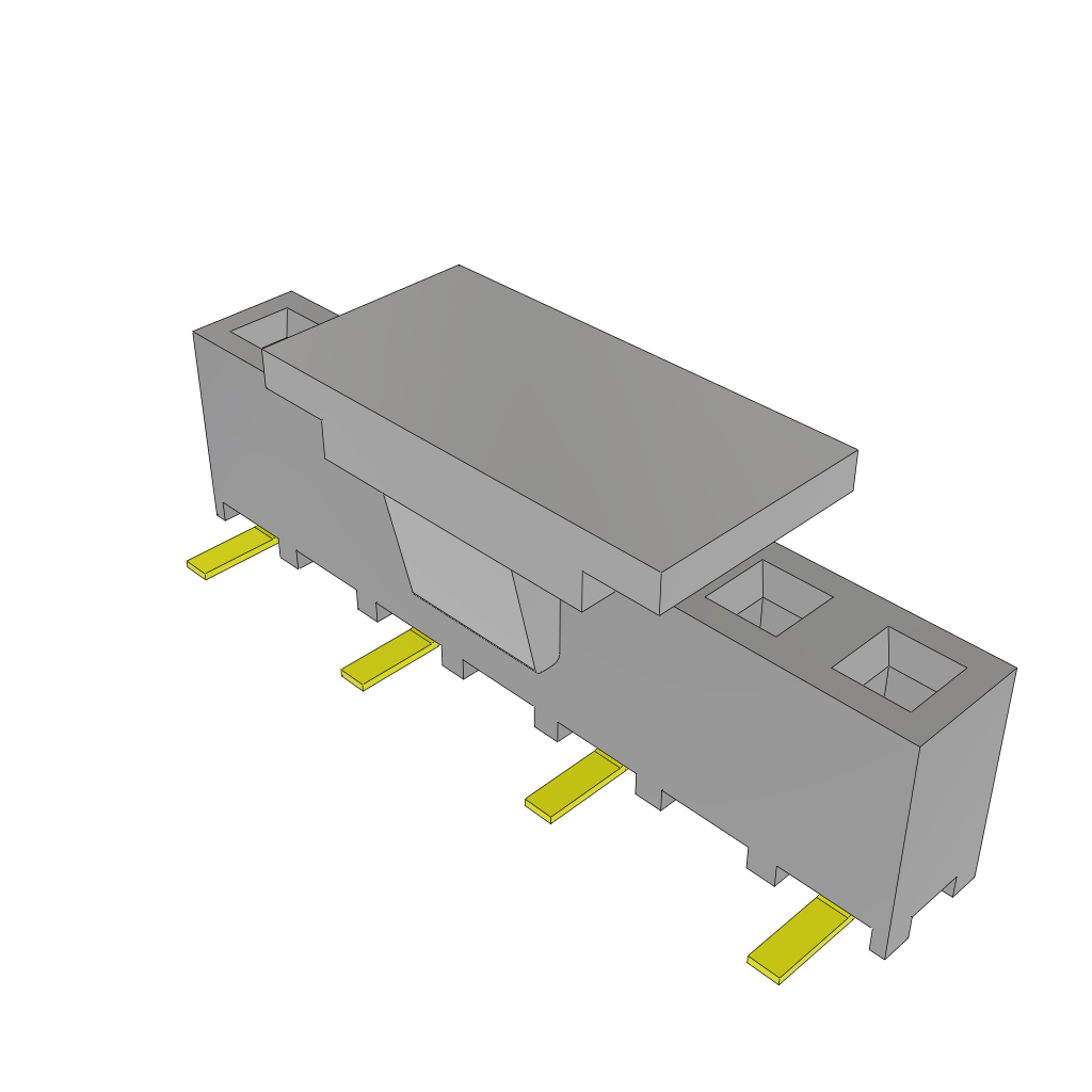 All Parts Connectors BTB Connectors SMM-107-02-L-S-P by Samtec