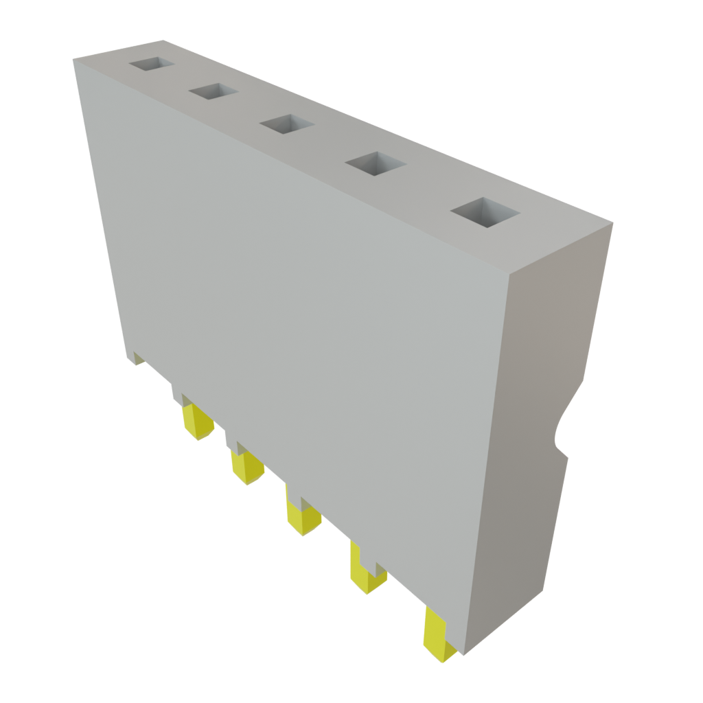 All Parts Power Products Batteries and Accessories Accessories Battery Housings-Cradles SSQ-105-01-S-P by Samtec