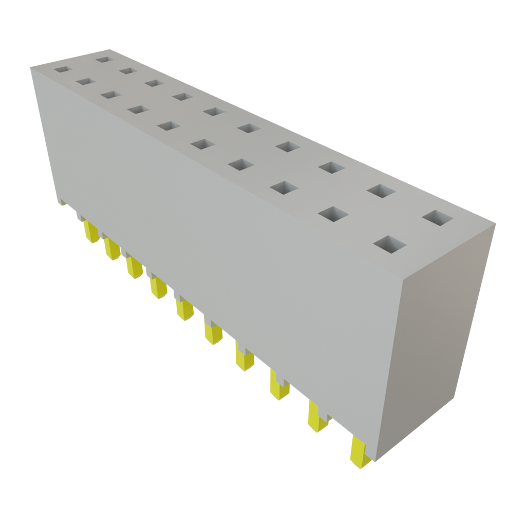 All Parts Connectors Headers SSQ-110-01-T-D by Samtec