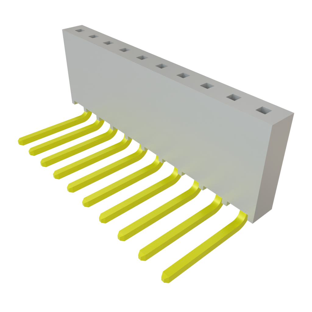 All Parts Connectors Headers SSQ-110-03-G-S-RA by Samtec