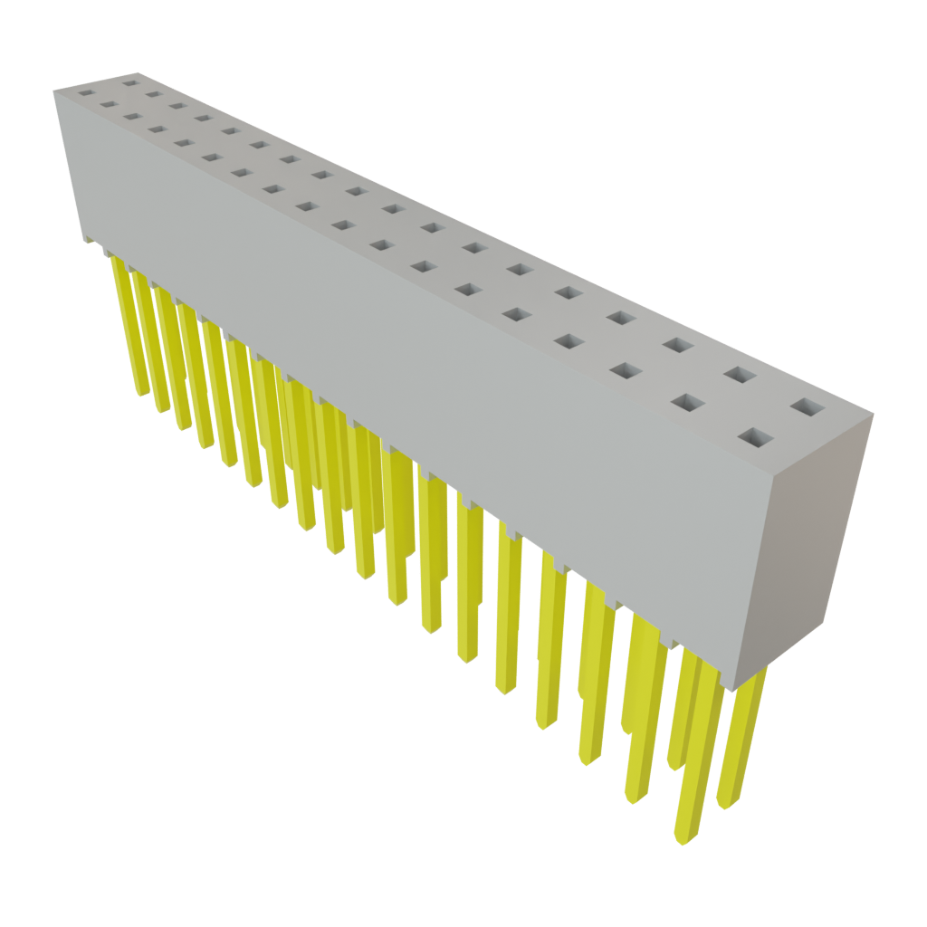 All Parts Power Products Batteries and Accessories Accessories Battery Housings-Cradles SSQ-118-03-G-D by Samtec