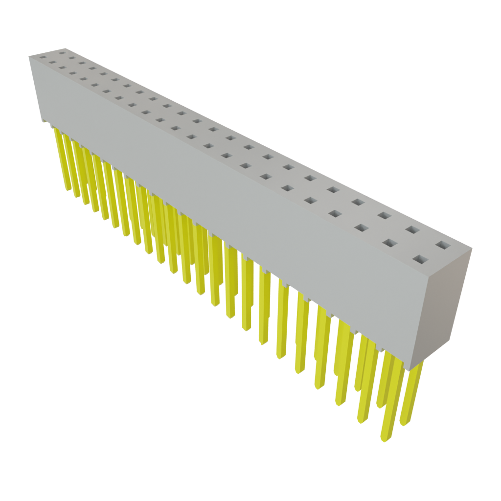 All Parts Power Products Batteries and Accessories Accessories Battery Housings-Cradles SSQ-123-03-G-D by Samtec
