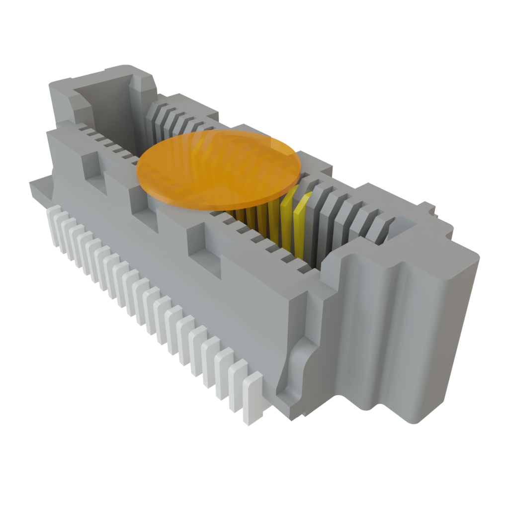 All Parts Connectors PC Board Board to Board SS4-20-3.00-L-D-K-TR by Samtec