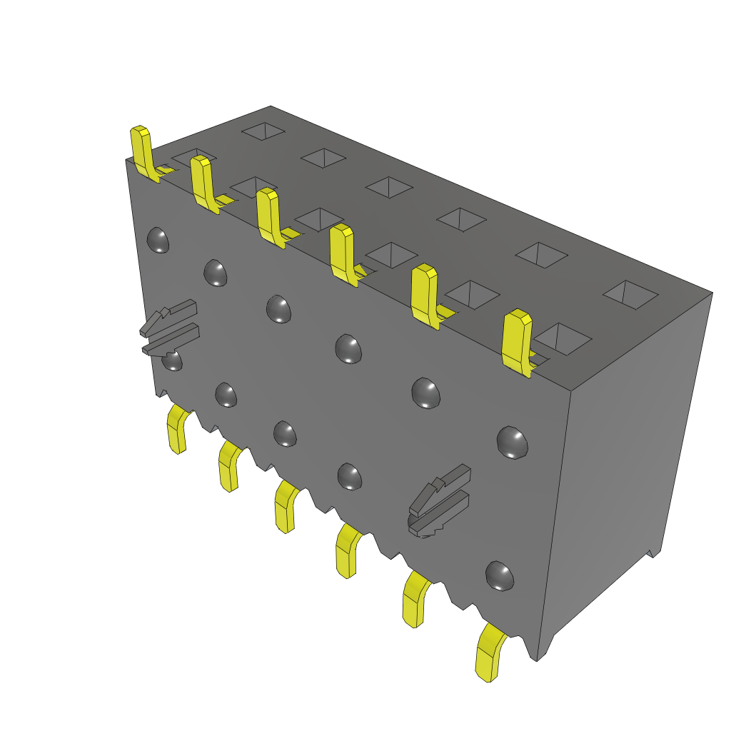 All Parts Connectors rugged connector SSM-106-L-DH-LC by Samtec