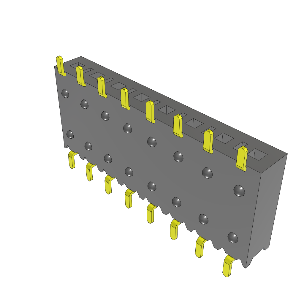 All Parts Connectors rugged connector SSM-108-F-SH by Samtec