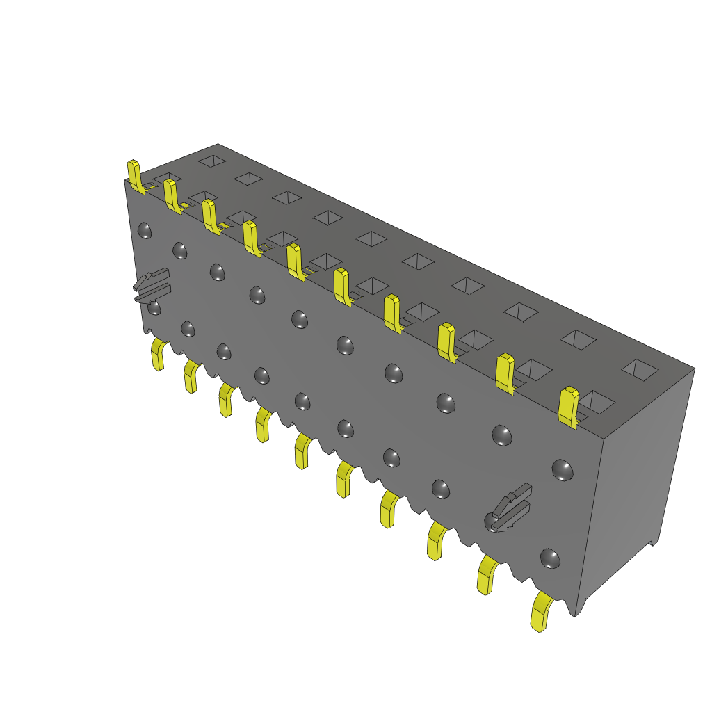 All Parts Connectors rugged connector SSM-110-T-DH-LC by Samtec