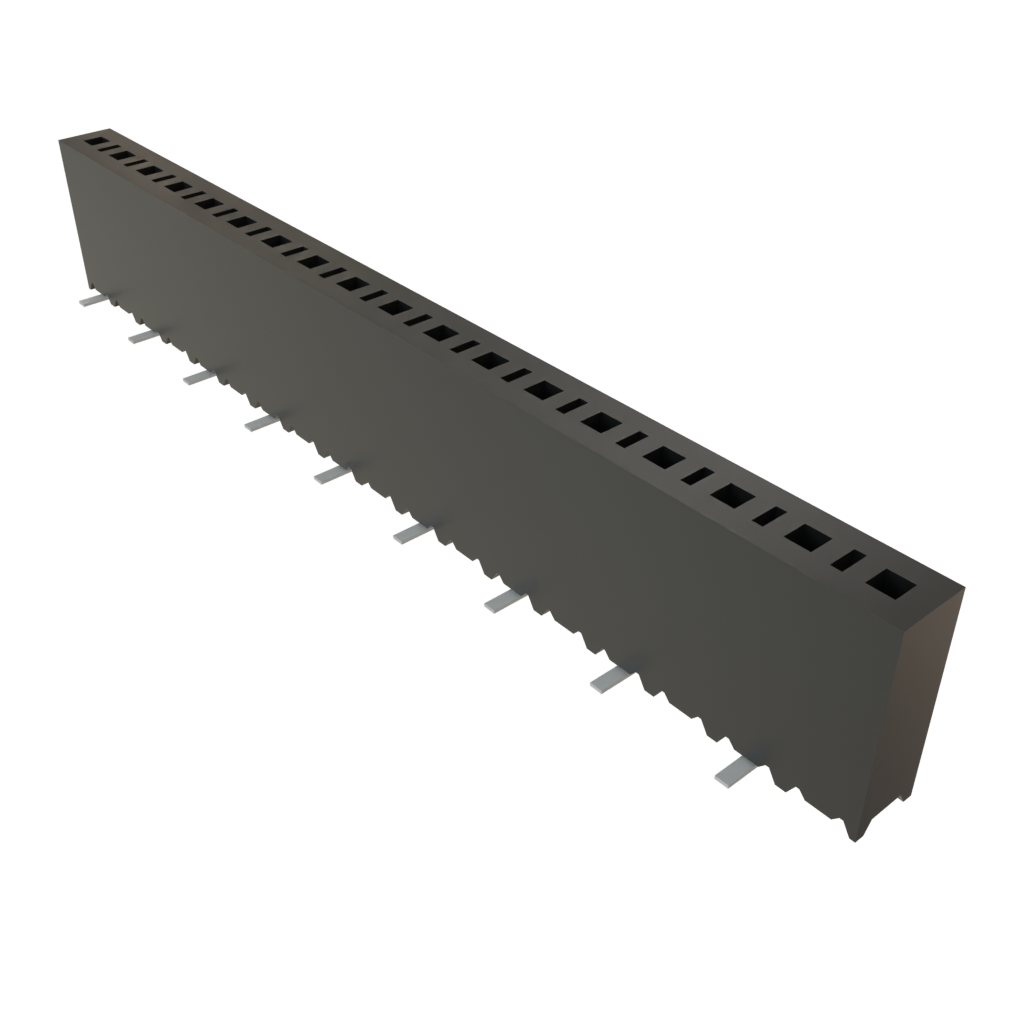 All Parts Connectors rugged connector SSM-118-L-SV by Samtec