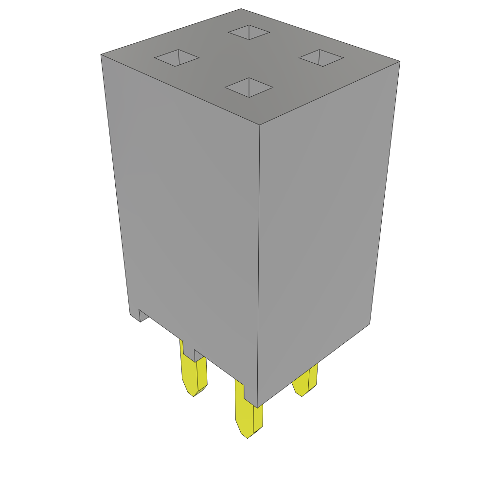 All Parts Connectors BTB Connectors SSW-102-06-F-D by Samtec Inc.