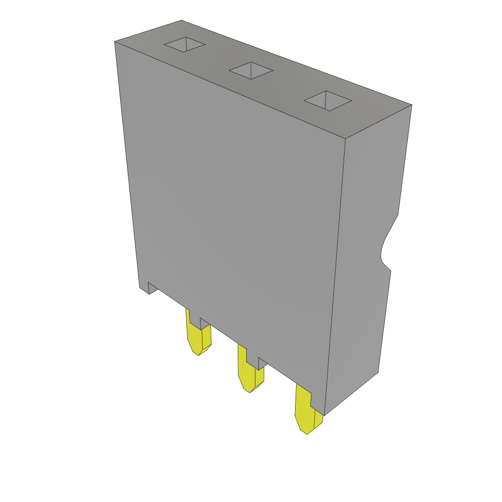 All Parts Connectors BTB Connectors SSW-103-01-F-P-LL by Samtec