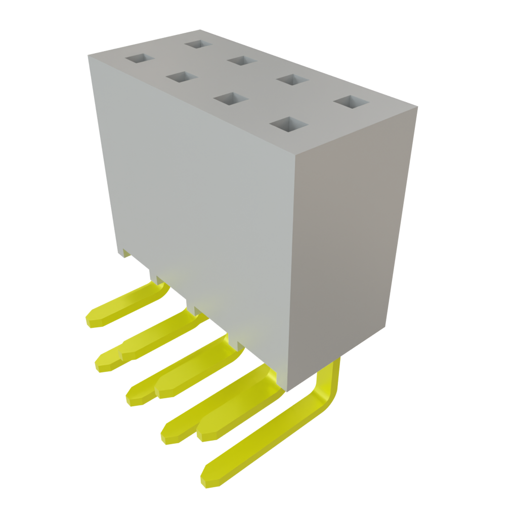 All Parts Connectors BTB Connectors SSW-104-02-G-D-RA by Samtec