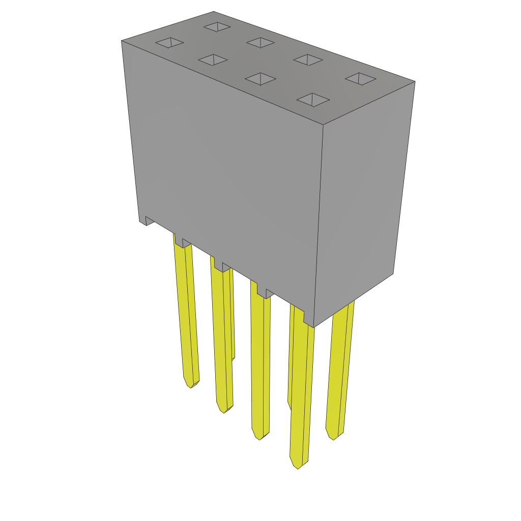 All Parts Connectors BTB Connectors SSW-104-23-F-D by Samtec