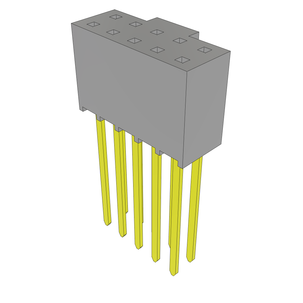 All Parts Connectors BTB Connectors SSW-105-24-L-D-N by Samtec