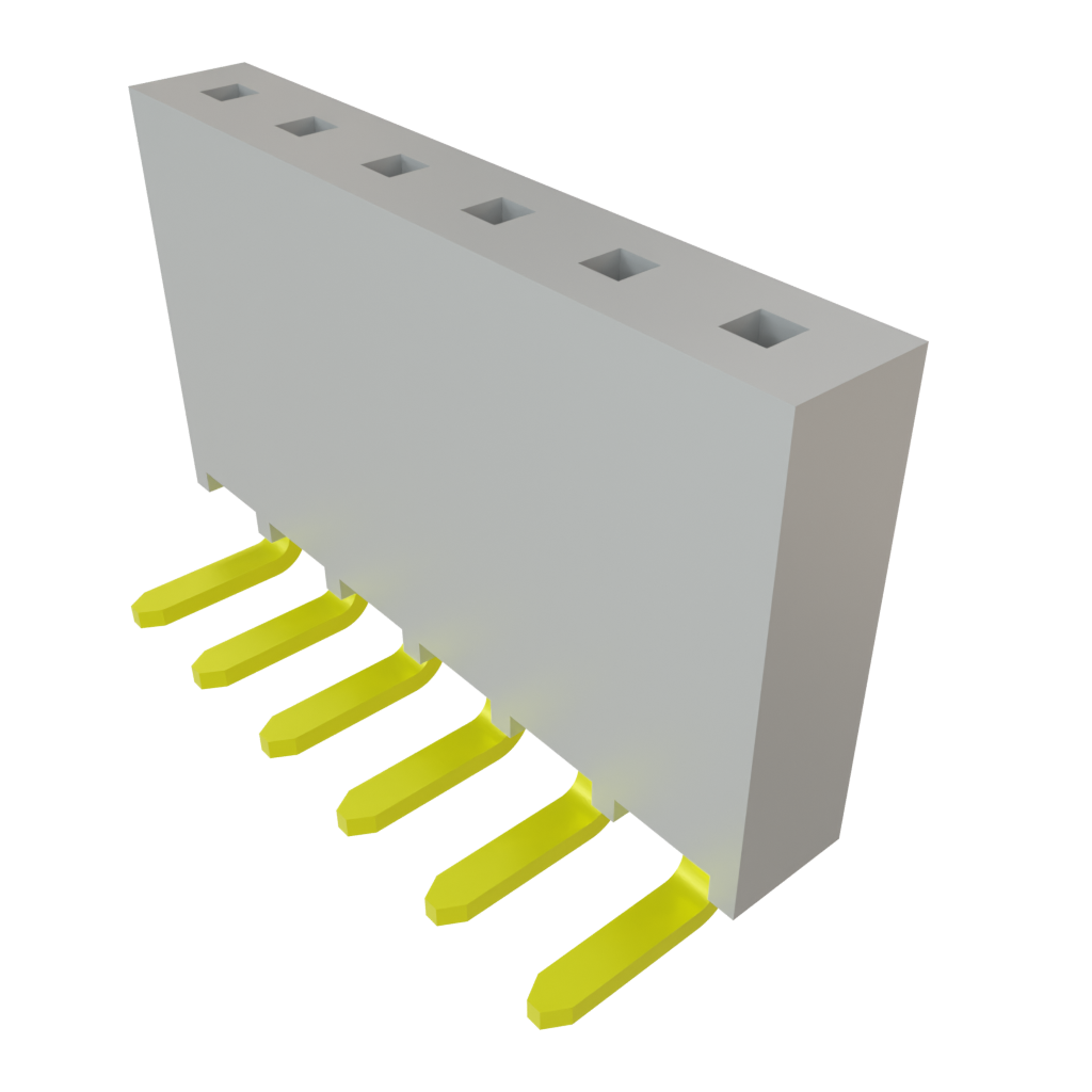 All Parts Connectors BTB Connectors SSW-106-02-F-S-RA by Samtec