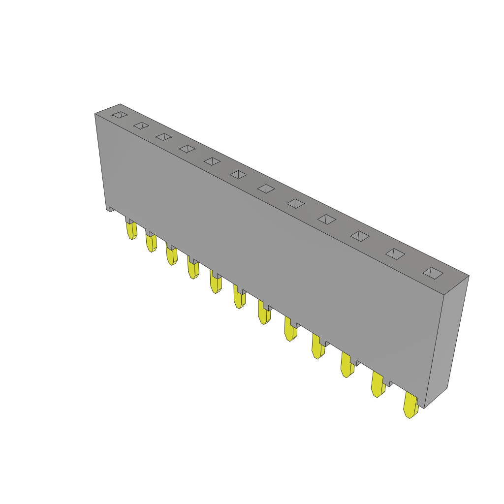 All Parts Connectors BTB Connectors SSW-112-01-S-S by Samtec Inc.