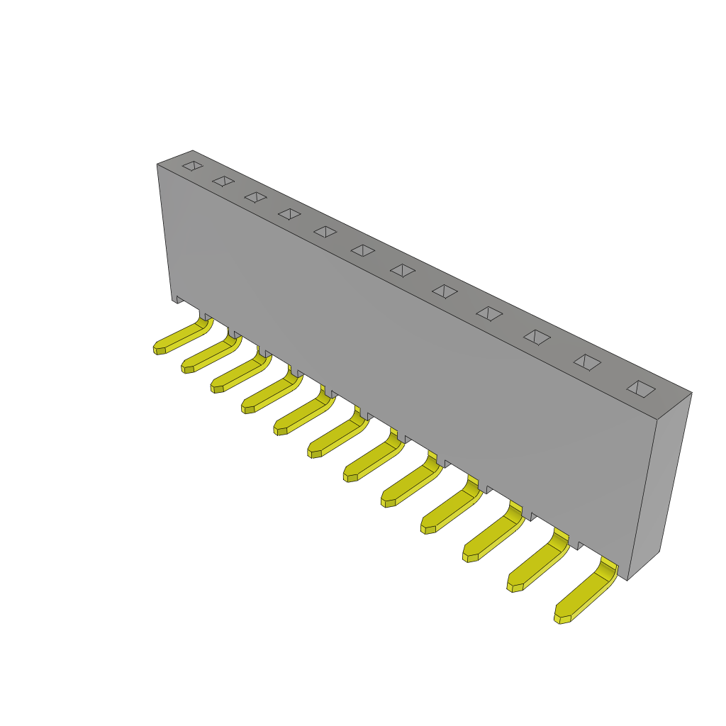 All Parts Connectors BTB Connectors SSW-112-02-F-S-RA by Samtec
