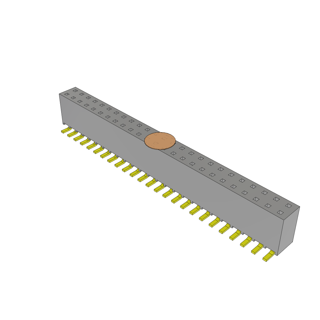 All Parts Connectors BTB Connectors SSW-125-22-FM-D-VS-K by Samtec