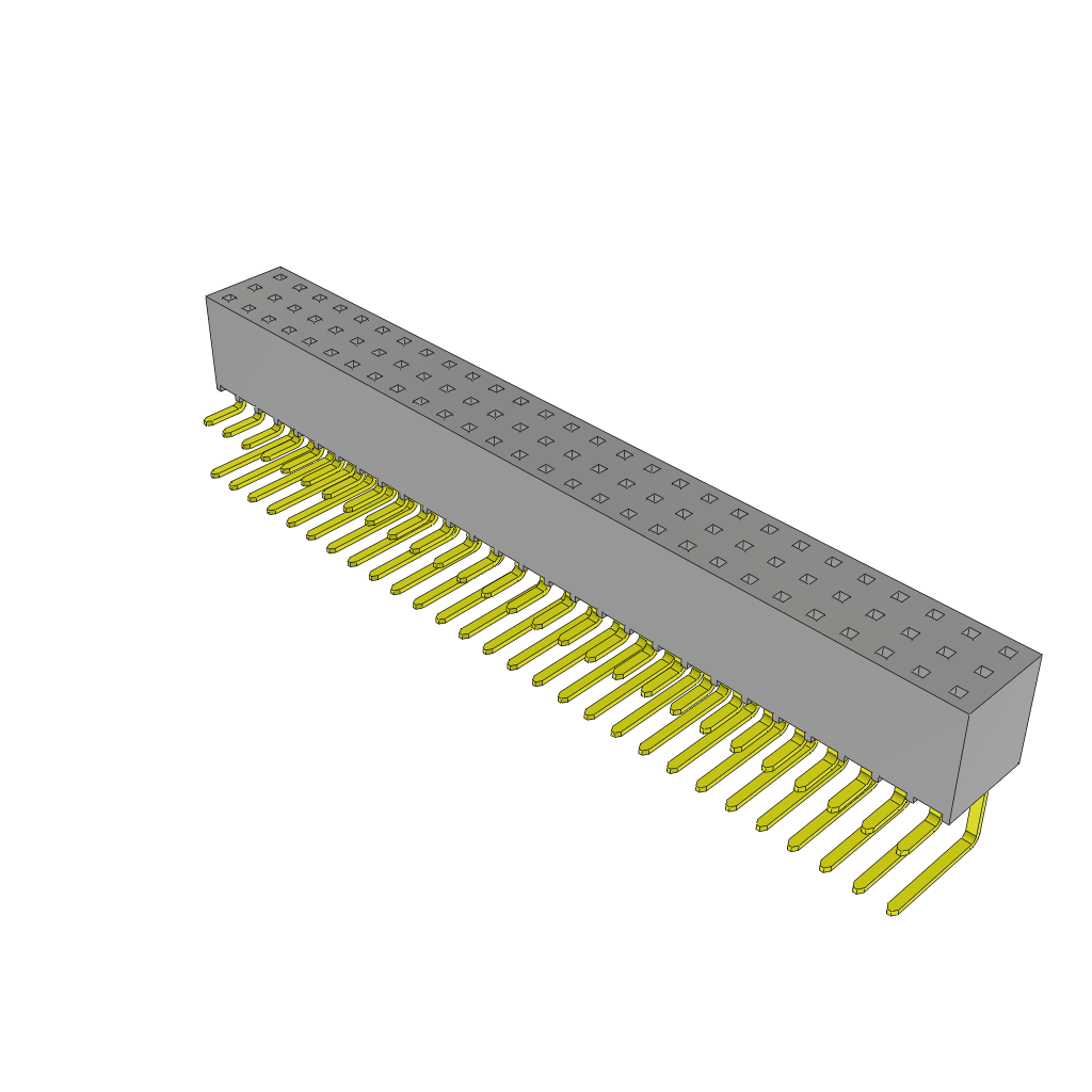 All Parts Connectors BTB Connectors SSW-128-02-T-Q-RA by Samtec