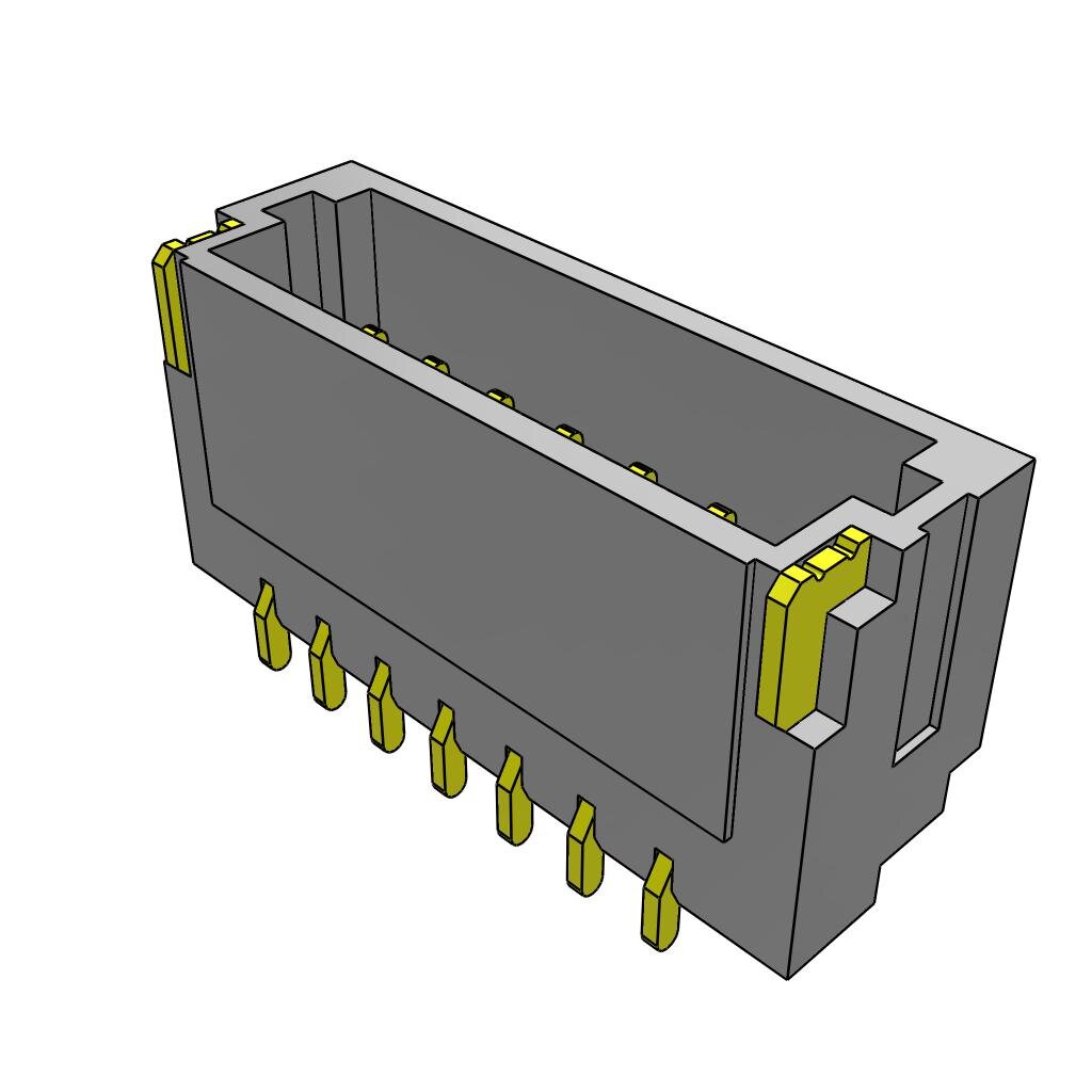 All Parts Connectors Headers T1M-07-GF-S-RA-TR by Samtec