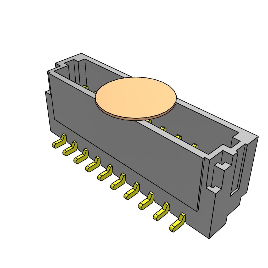 All Parts Connectors Headers T1M-10-GF-S-V-K-TR by Samtec