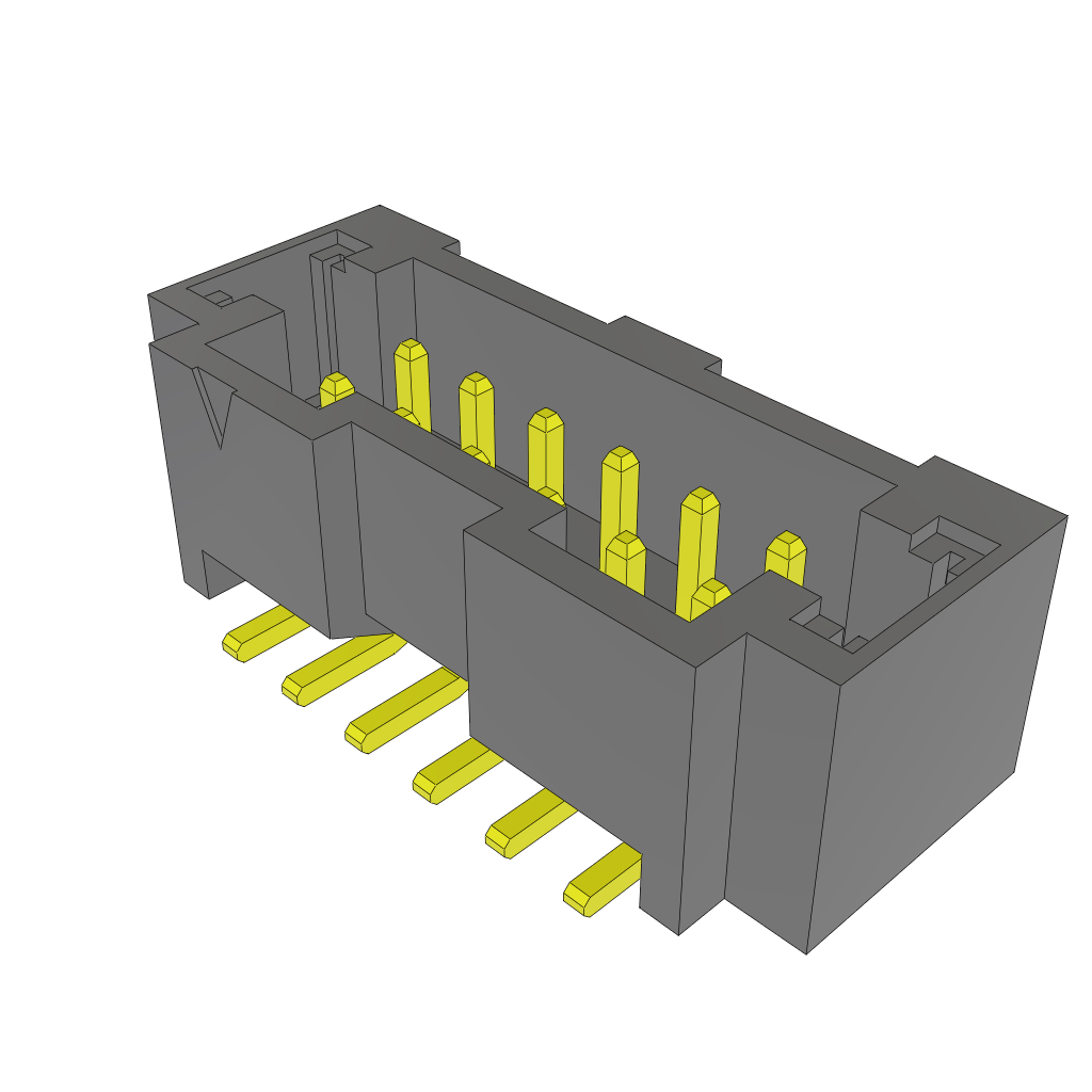 All Parts Connectors BTB Connectors T2M-106-01-L-D-SM by Samtec