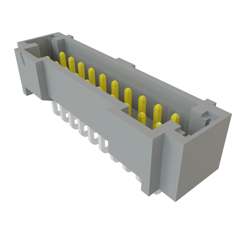 All Parts Connectors BTB Connectors T2M-110-01-S-D-RA by Samtec