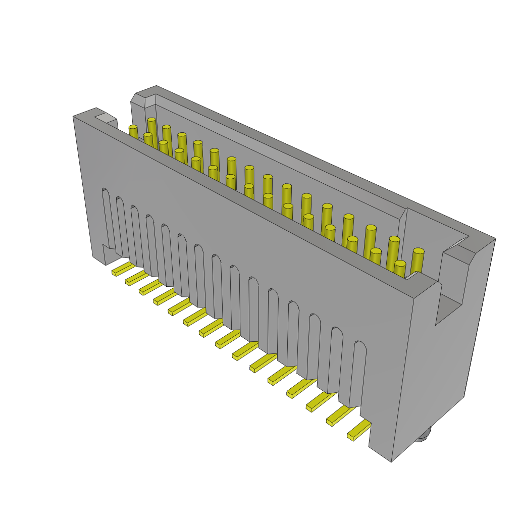 All Parts Connectors BTB Connectors TFC-115-22-F-D-A-TR by Samtec