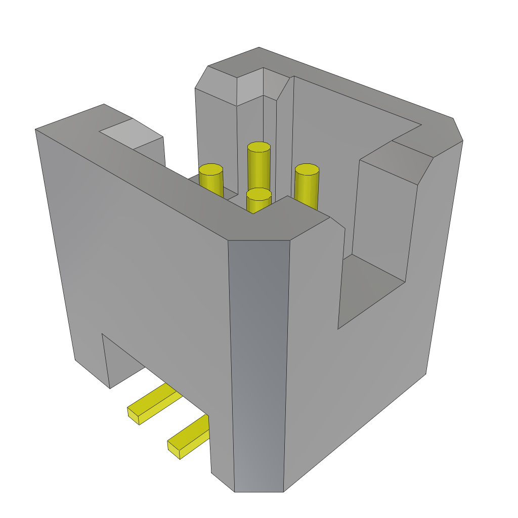 All Parts Connectors rugged connector TFM-102-02-L-D by Samtec