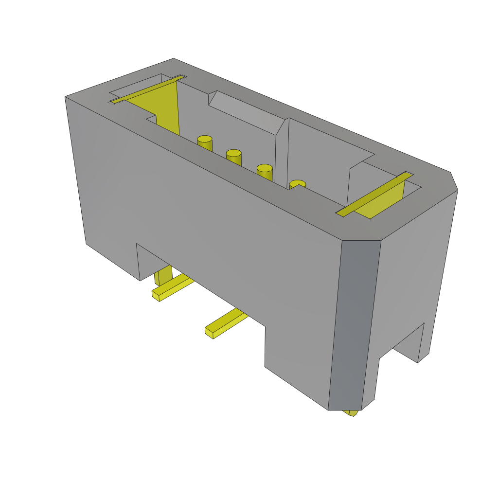 All Parts Connectors rugged connector TFM-104-02-S-S-WT by Samtec