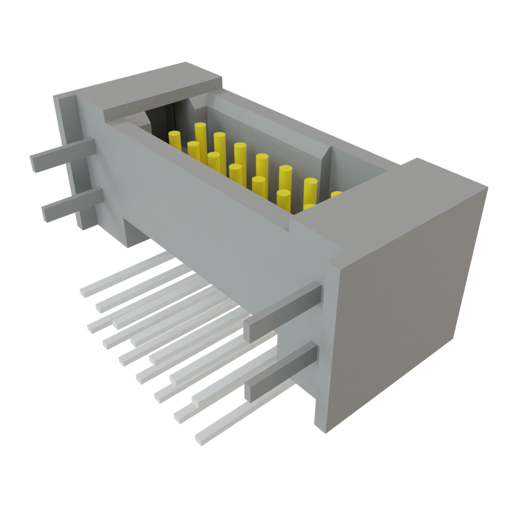 All Parts Connectors rugged connector TFM-107-01-S-D-RE1-WT by Samtec