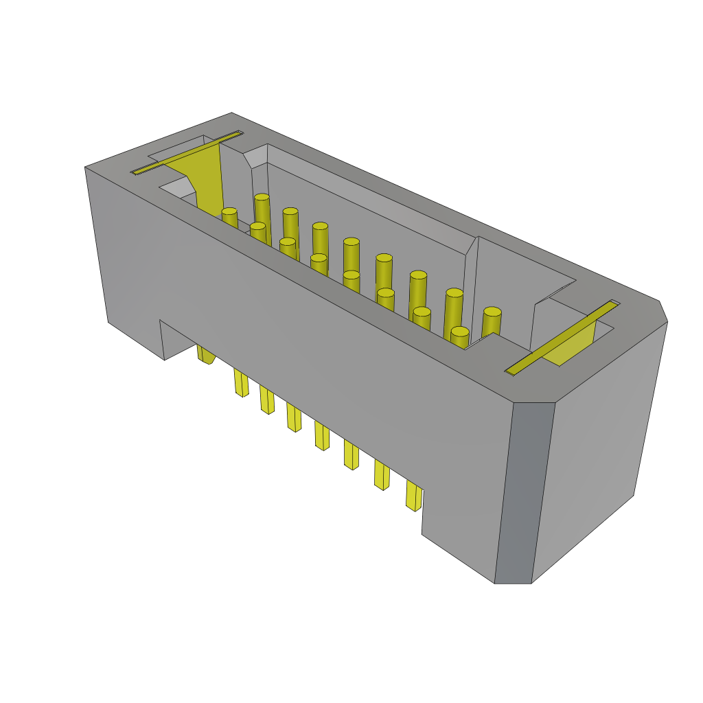 All Parts Connectors rugged connector TFM-108-01-S-D-WT by Samtec
