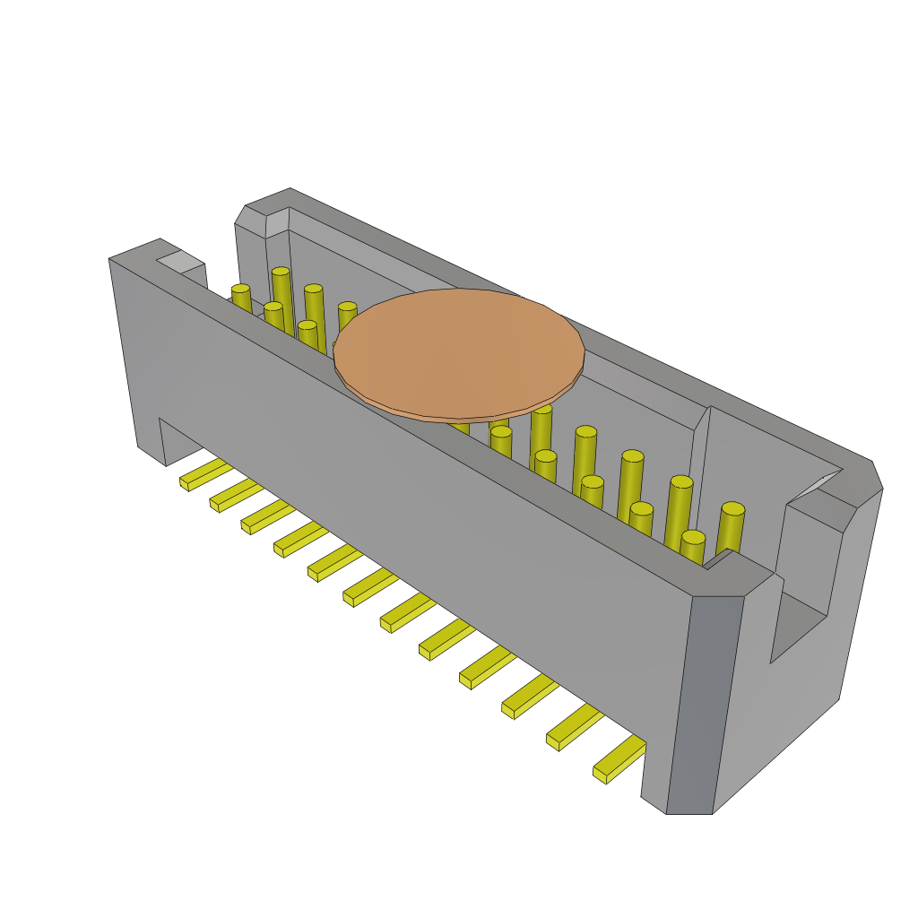 All Parts Connectors rugged connector TFM-112-02-L-D-K-TR by Samtec