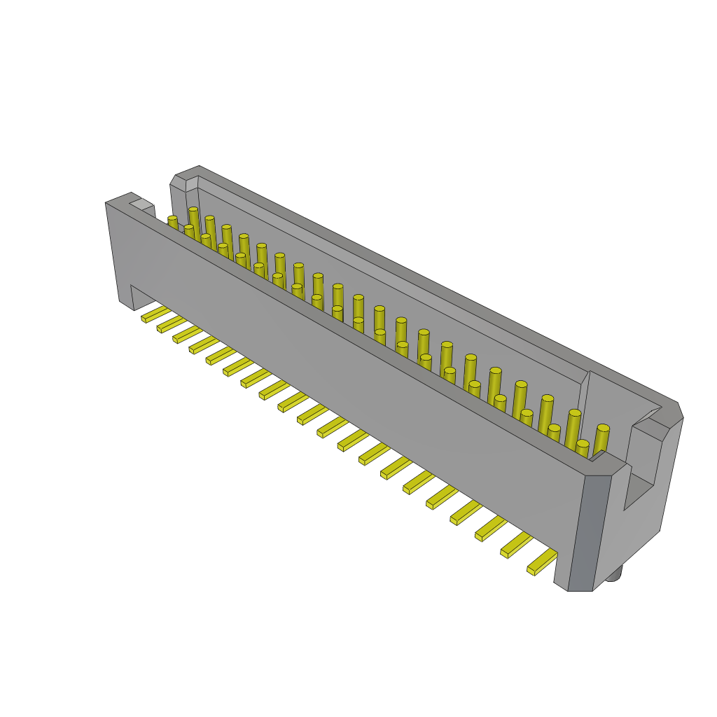 All Parts Connectors rugged connector TFM-120-02-S-D-SA by Samtec