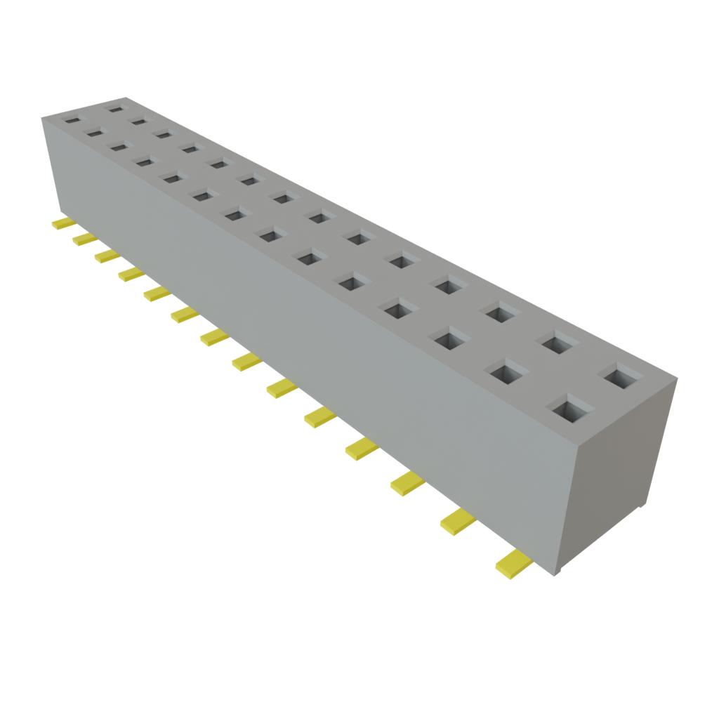 All Parts Connectors BTB Connectors TLE-114-01-G-DV-A by Samtec