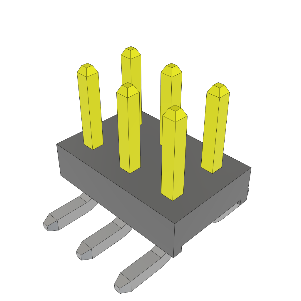 All Parts Connectors rugged connector TMM-103-01-LM-D-SM by Samtec Inc.