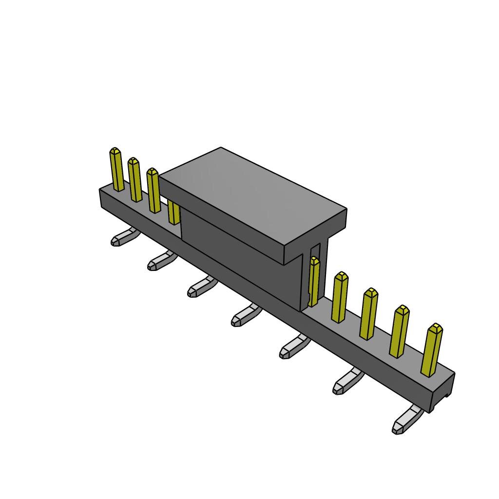 All Parts Connectors rugged connector TMM-114-01-F-S-SM-P by Samtec