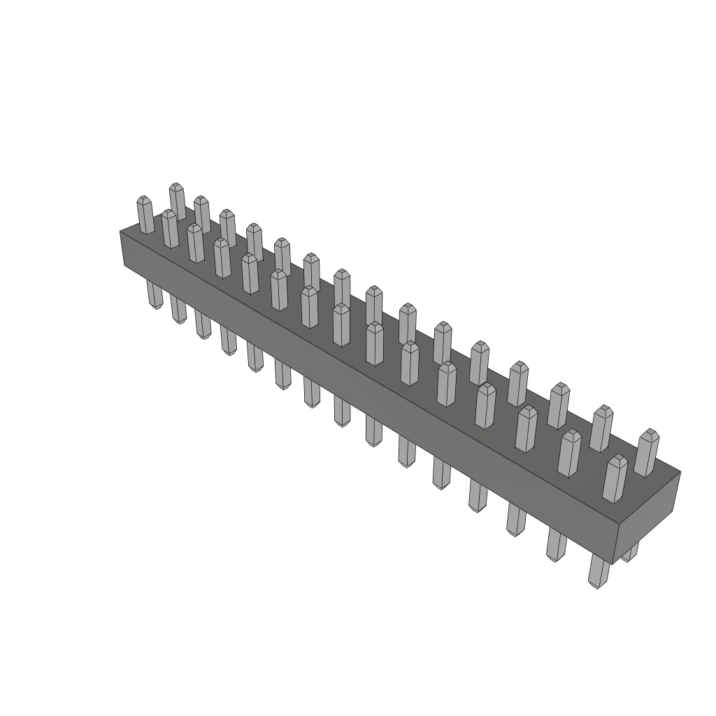 All Parts Connectors rugged connector TMMH-115-04-T-D by Samtec