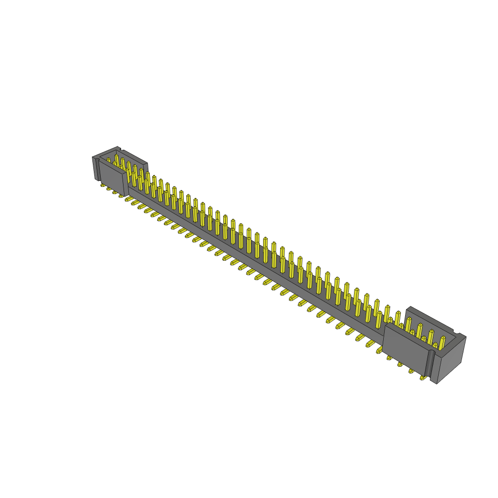 All Parts Connectors rugged connector TMMH-140-01-L-DV-ES-A by Samtec