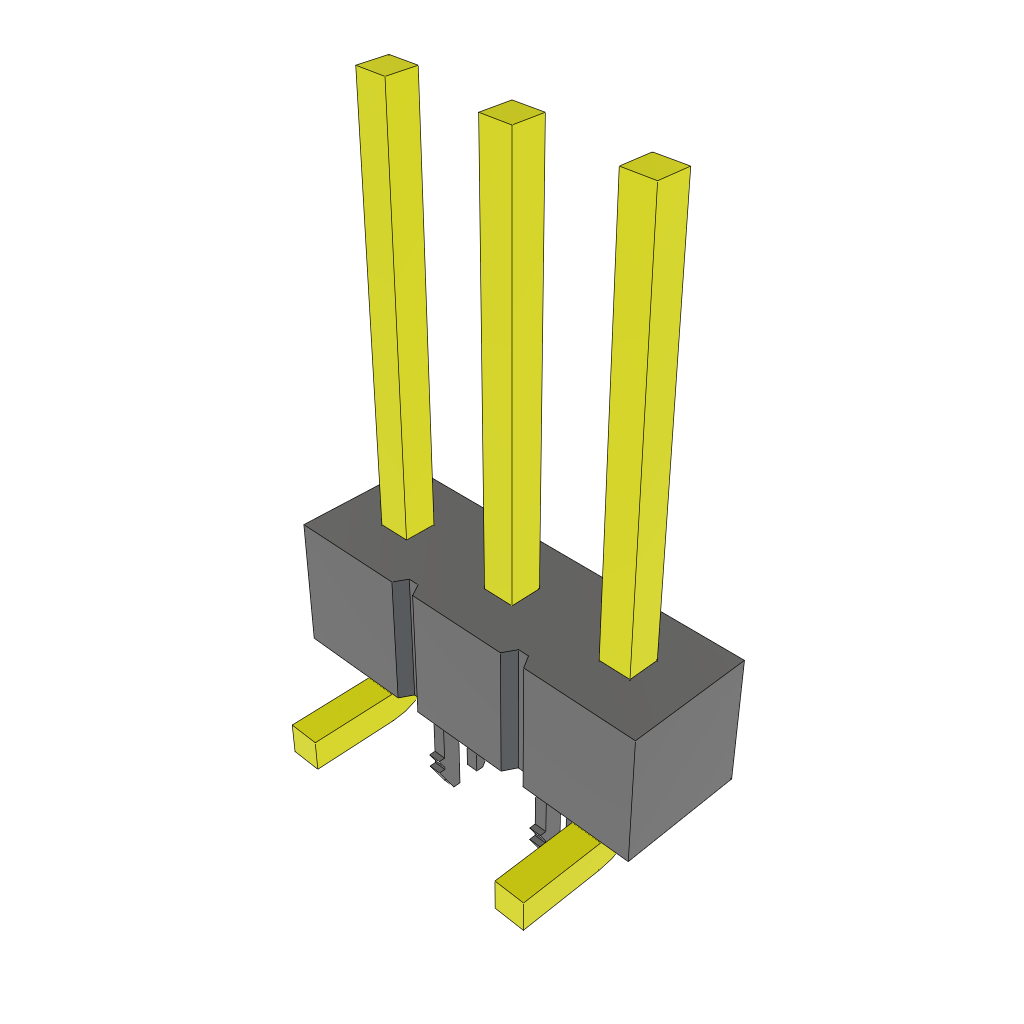 All Parts Connectors BTB Connectors TSM-103-02-T-SV-LC by Samtec