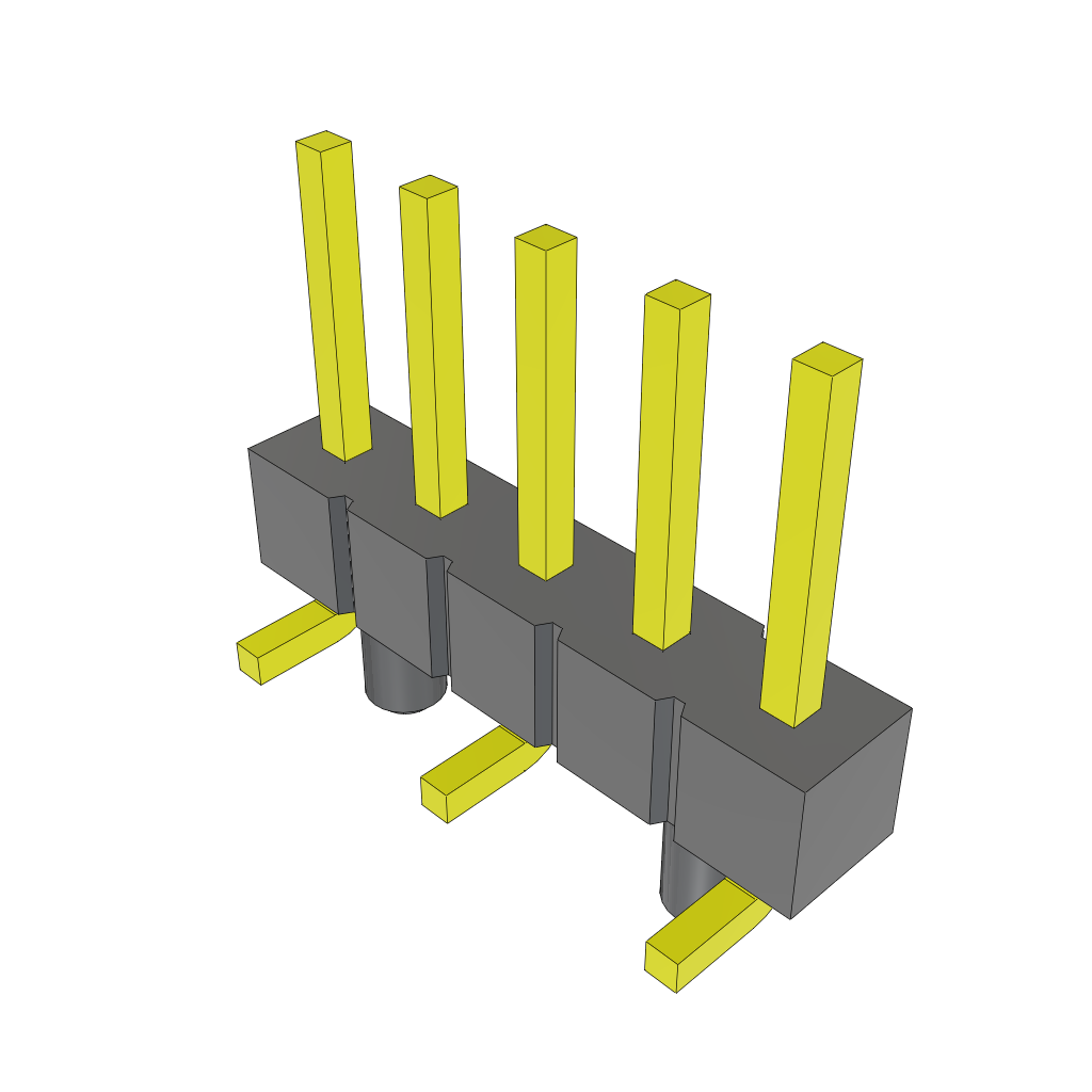 All Parts Connectors rugged connector TSM-105-01-F-SV-A by Samtec Inc.