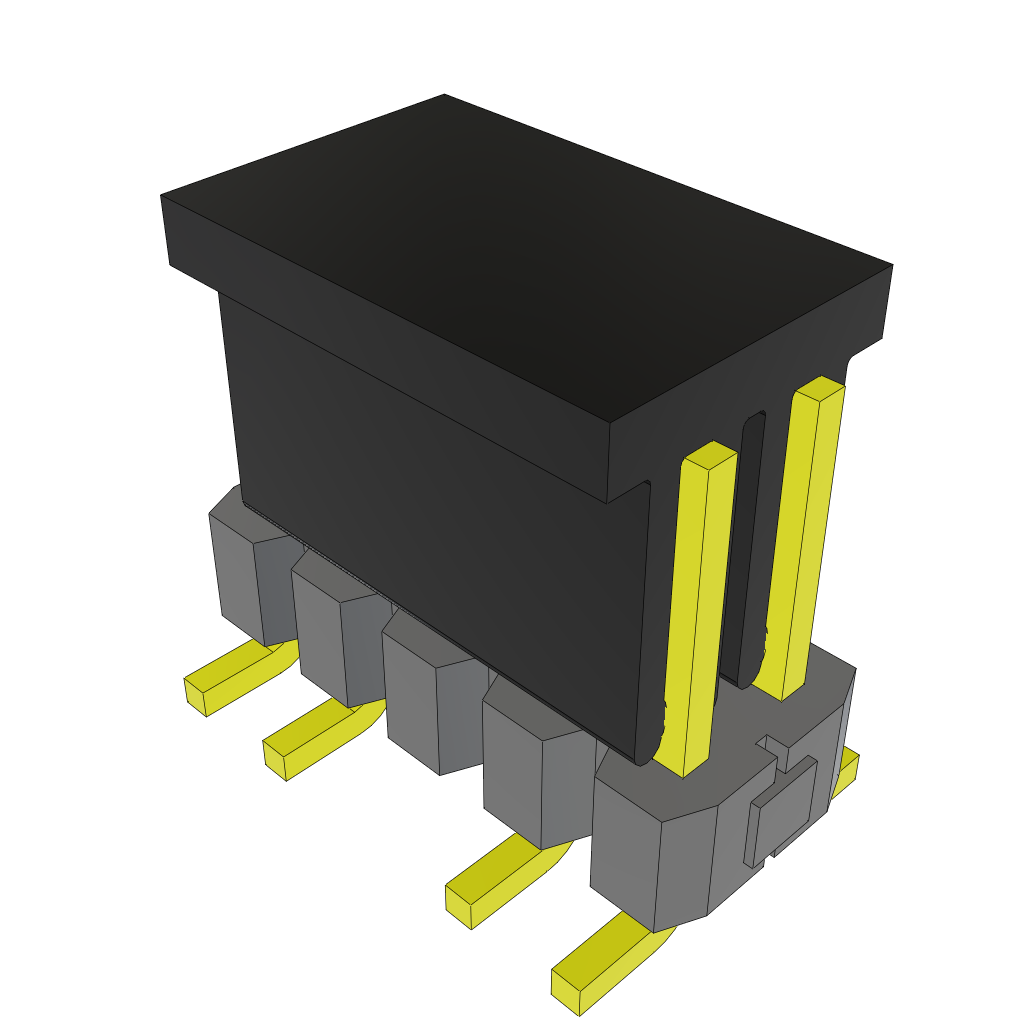 All Parts Connectors rugged connector TSM-105-01-TM-DV-005-P-TR by Samtec