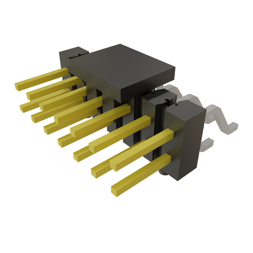 All Parts Connectors rugged connector TSM-107-01-L-DH-A-P-TR by Samtec