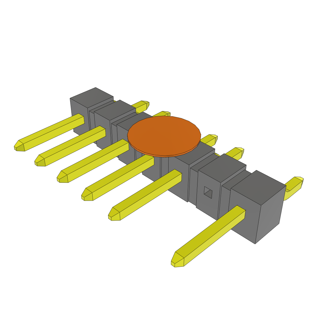 TSM-107-01-SM-SH-002-K-TR by Samtec