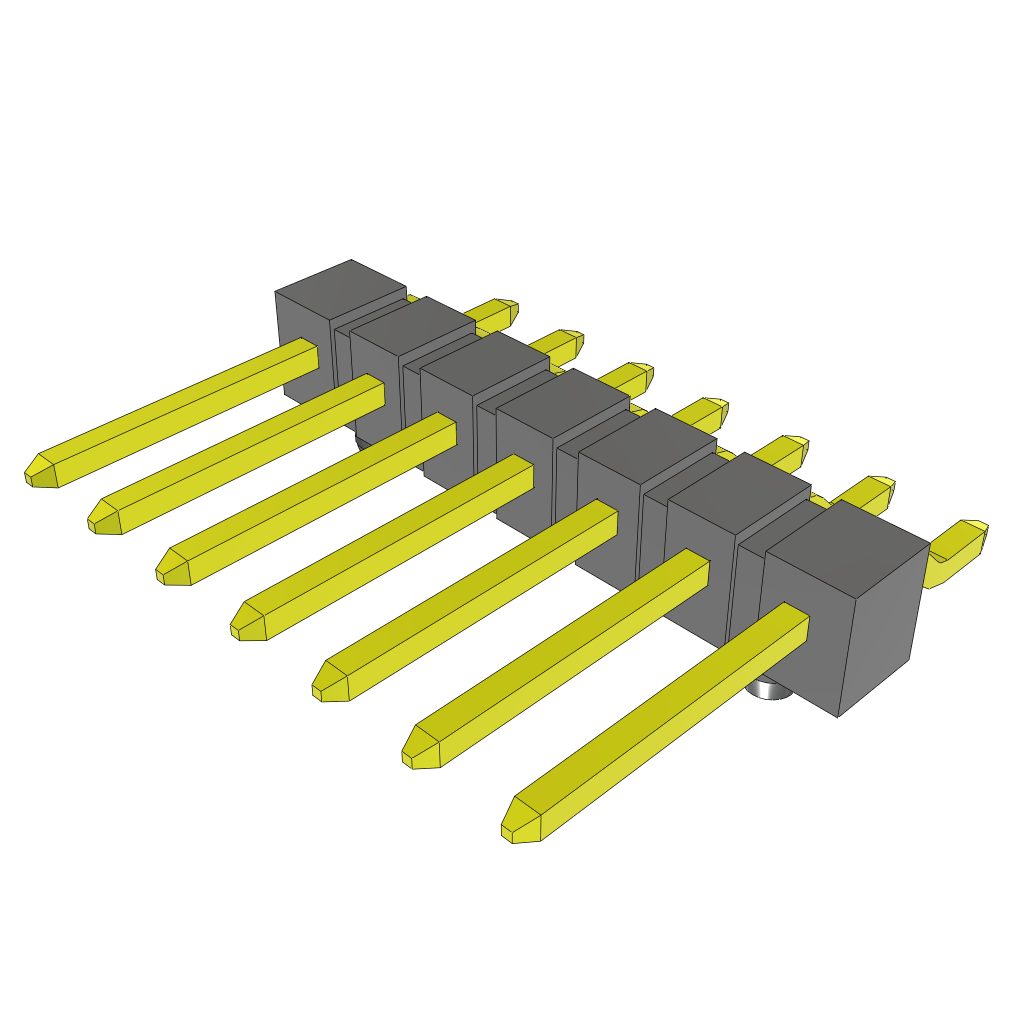 All Parts Connectors BTB Connectors TSM-107-02-S-SH-A by Samtec