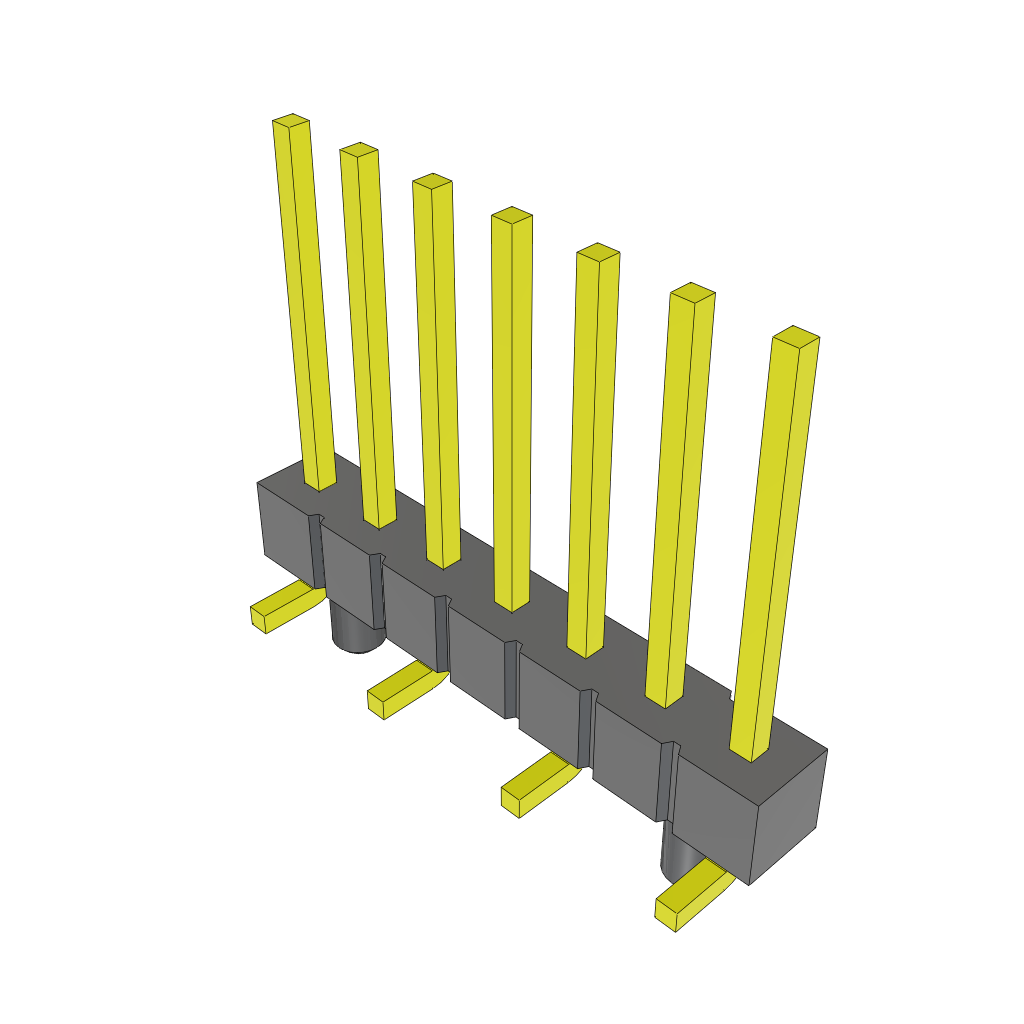 All Parts Connectors rugged connector TSM-107-03-T-SV-A by Samtec