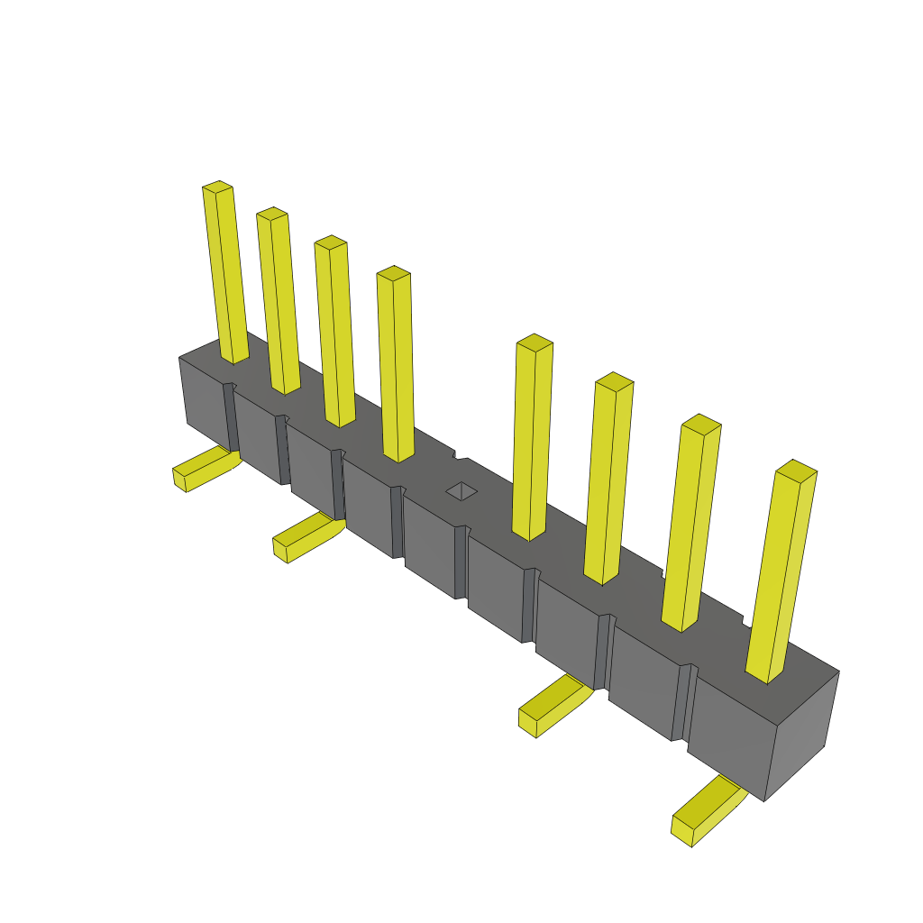 All Parts Connectors rugged connector TSM-109-01-L-SV-005 by Samtec
