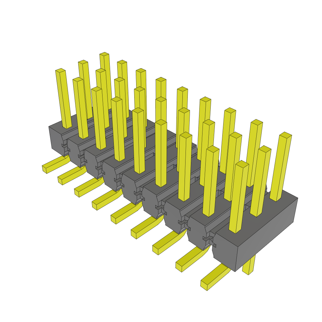 All Parts Connectors rugged connector TSM-109-01-S-TM by Samtec