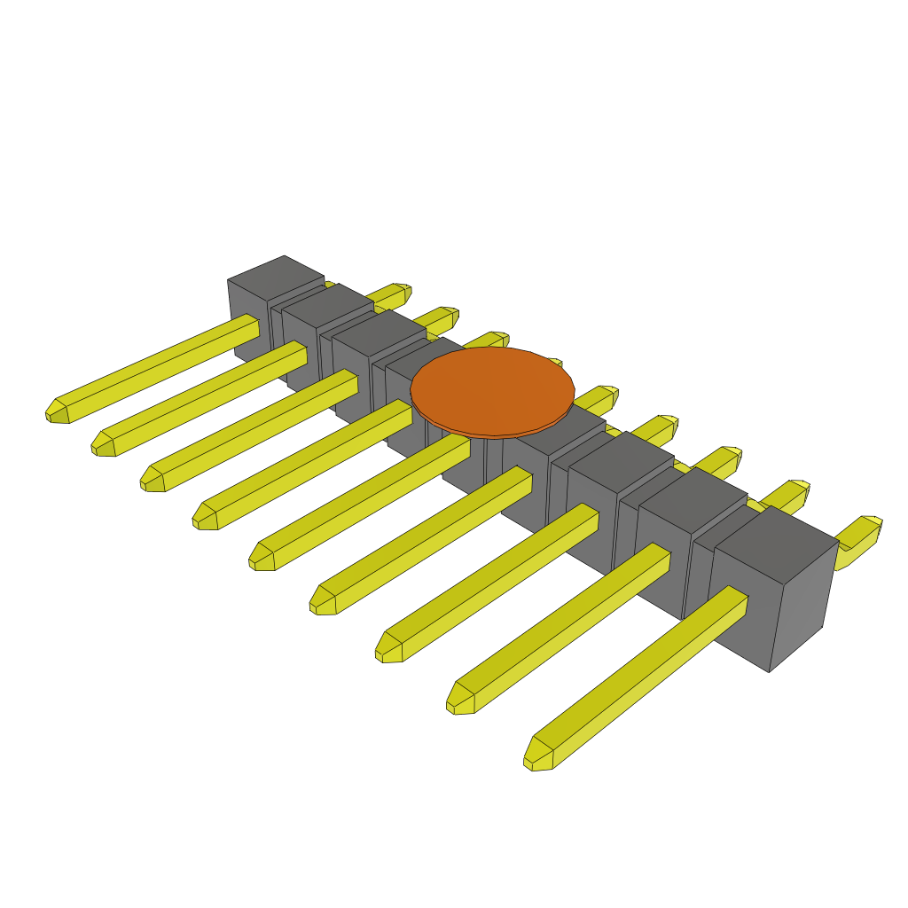 All Parts Connectors BTB Connectors TSM-109-02-L-SH-K by Samtec