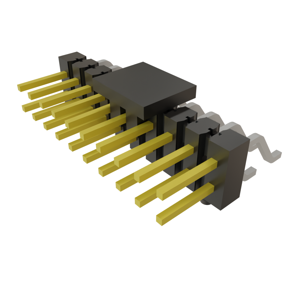 All Parts Connectors rugged connector TSM-110-01-L-DH-A-P-TR by Samtec
