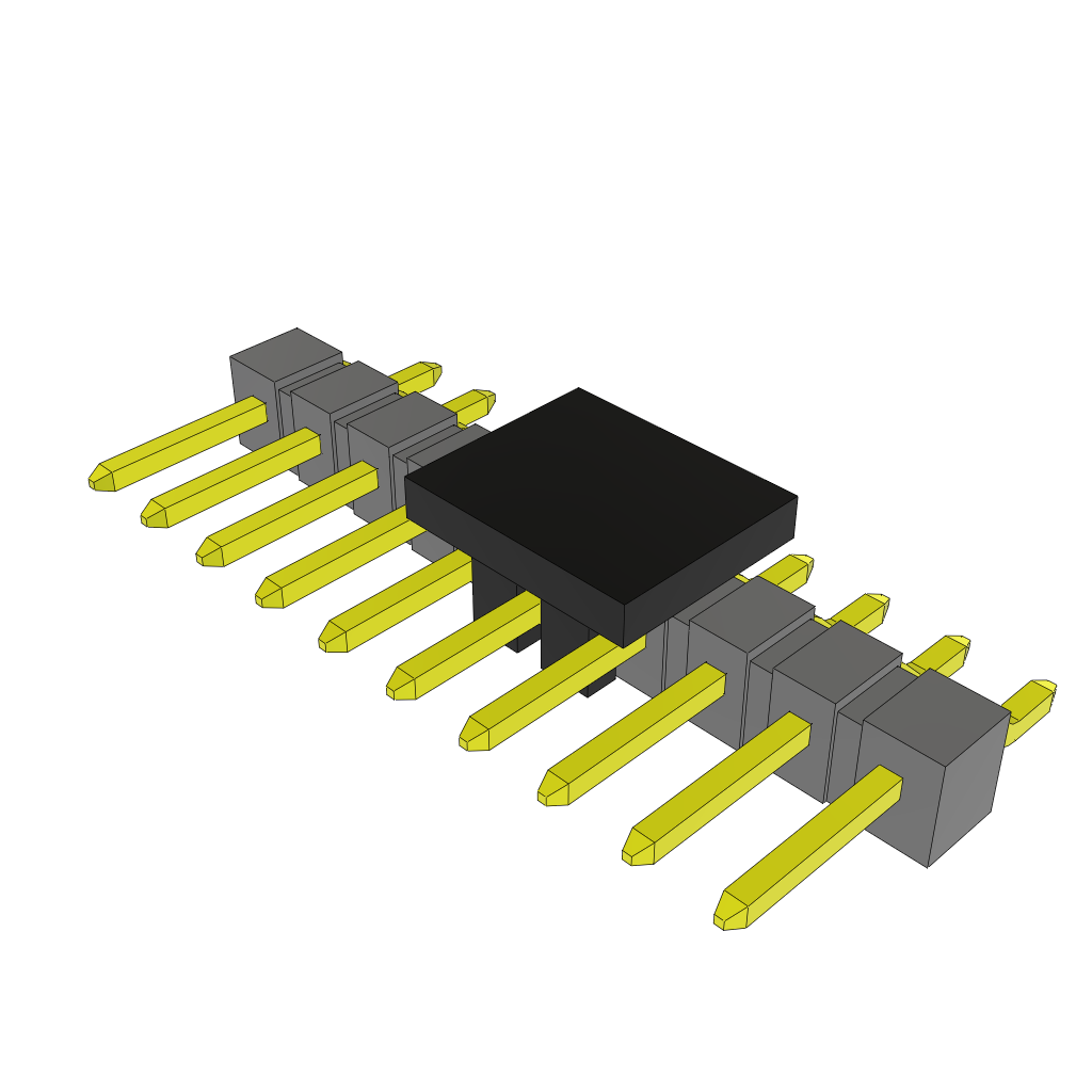 All Parts Power Products Batteries and Accessories Accessories Battery Housings-Cradles TSM-110-01-S-SH-P-TR by Samtec Inc.