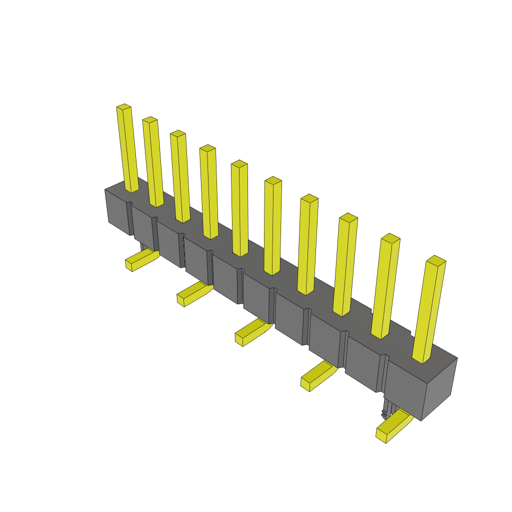 All Parts Connectors rugged connector TSM-110-01-T-SV-LC by Samtec